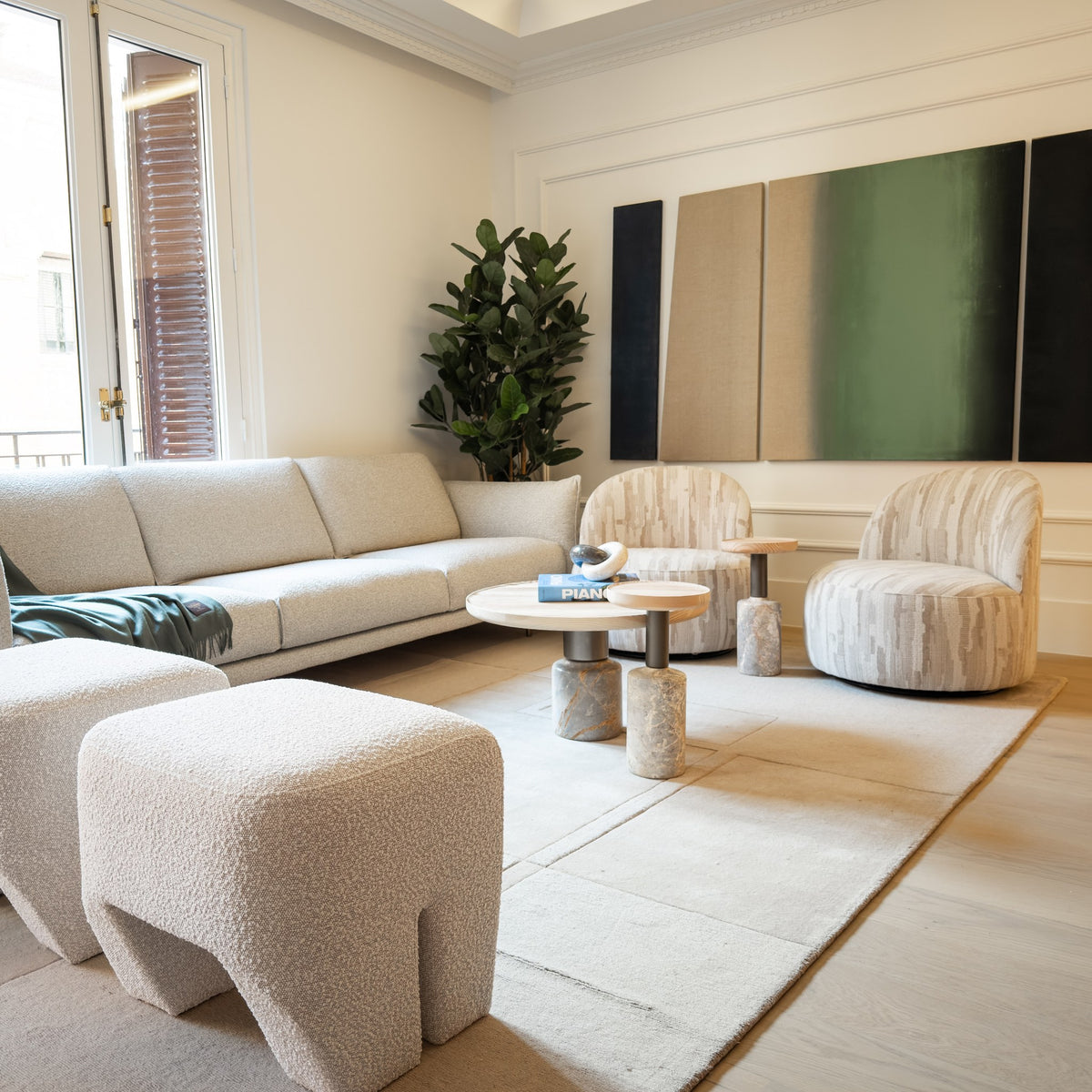 Alfombra Swedish Grace Wool — Layered