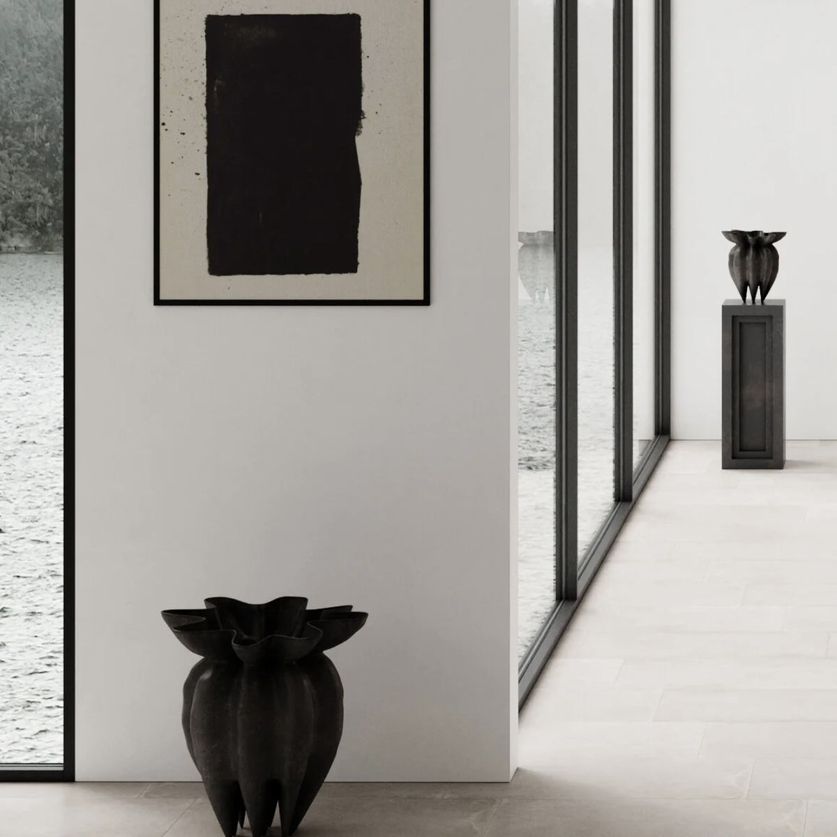 Jarrón Lotus mini marrón — 101 Copenhagen — vista 3