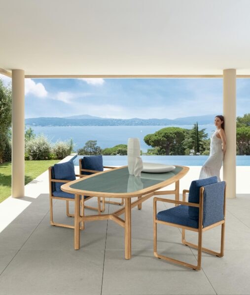 Jun Silla Comedor con Brazos — Talenti Outdoors