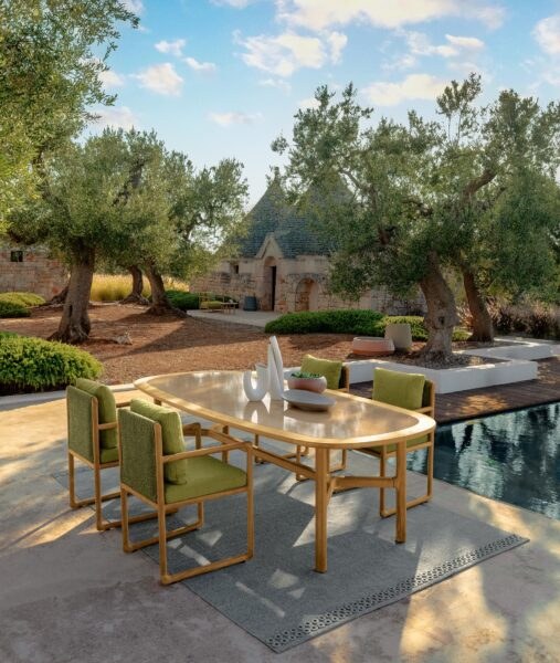 Jun Silla Comedor con Brazos — Talenti Outdoors